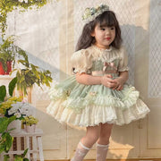 Baby Girl Light Green Short Dress