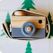 Cute Nordic Hanging Wooden Camera Toys For Kid